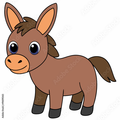 Black mule, mule silhouette, mule vector art, animal icon, Holiday t shirt, mule Vector illustration, mule Line art, pet cartoon drawn trendy logo, eps, svg