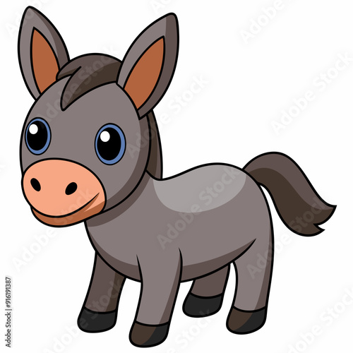 Black mule, mule silhouette, mule vector art, animal icon, Holiday t shirt, mule Vector illustration, mule Line art, pet cartoon drawn trendy logo, eps, svg