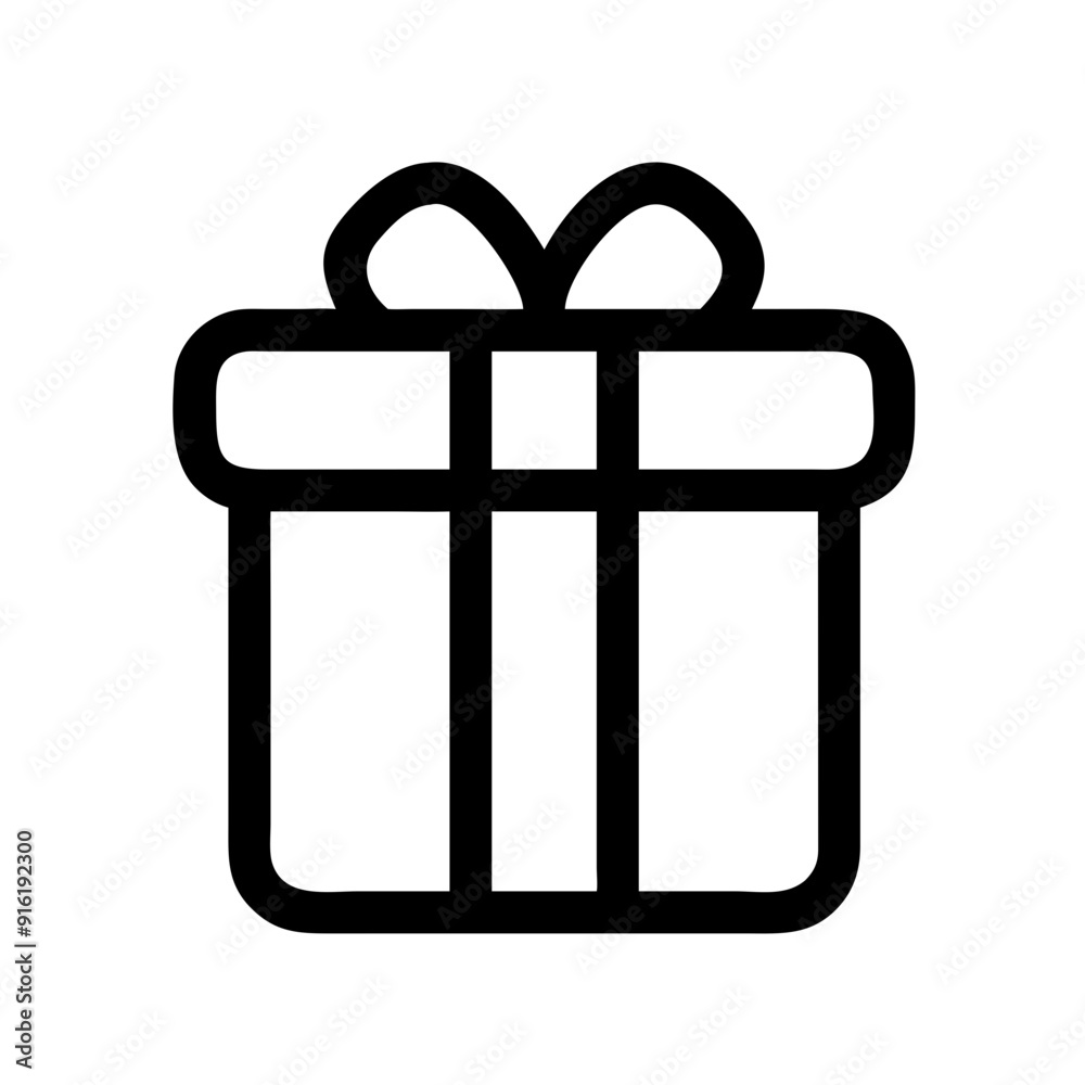 Present gift box icon. Vector isolated elements. Christmas gift icon illustration vector symbol. Surprise Present gift box icon. Vector isolated elements. Christmas gift icon illustration vector symbol. Surprise