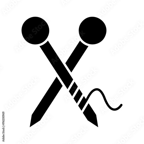knitting needles