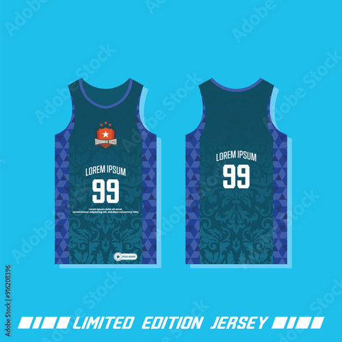 Sports basketball jersey