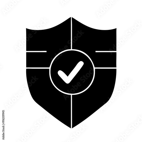 Secure Checkout Shield Pictogram 