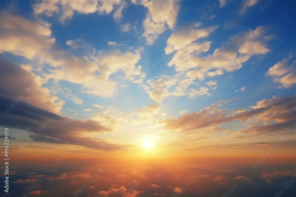 Sunset sky with beautiful dramatic clouds version 83 Sunset sky with beautiful dramatic clouds version 83