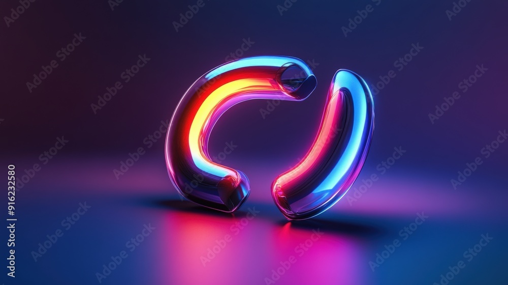 Vibrant and prominent URL icon with a modern design, showcasing a sleek, contemporary style Vibrant and prominent URL icon with a modern design, showcasing a sleek, contemporary style