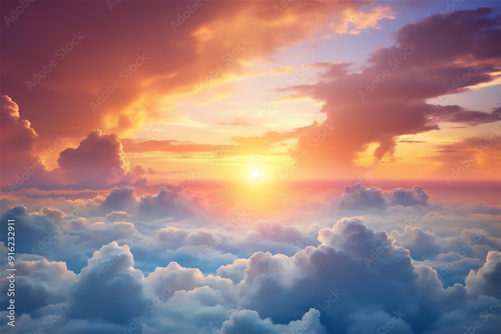 Sunset sky with beautiful dramatic clouds version 57 Sunset sky with beautiful dramatic clouds version 57
