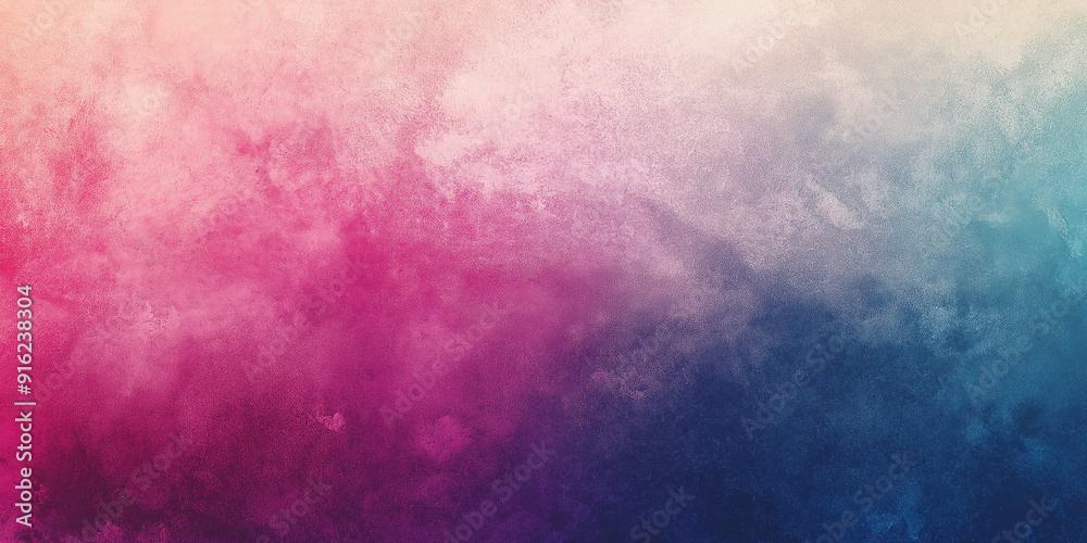 Obraz premium An abstract pink and blue gradient background with soft textures, ideal for use as a backdrop with ample copy space for text or design elements.