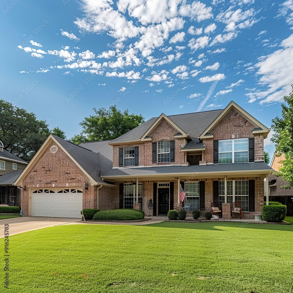 Spacious Two Story Family Home with Brick Exterior and Large Backyard Spacious Two Story Family Home with Brick Exterior and Large Backyard