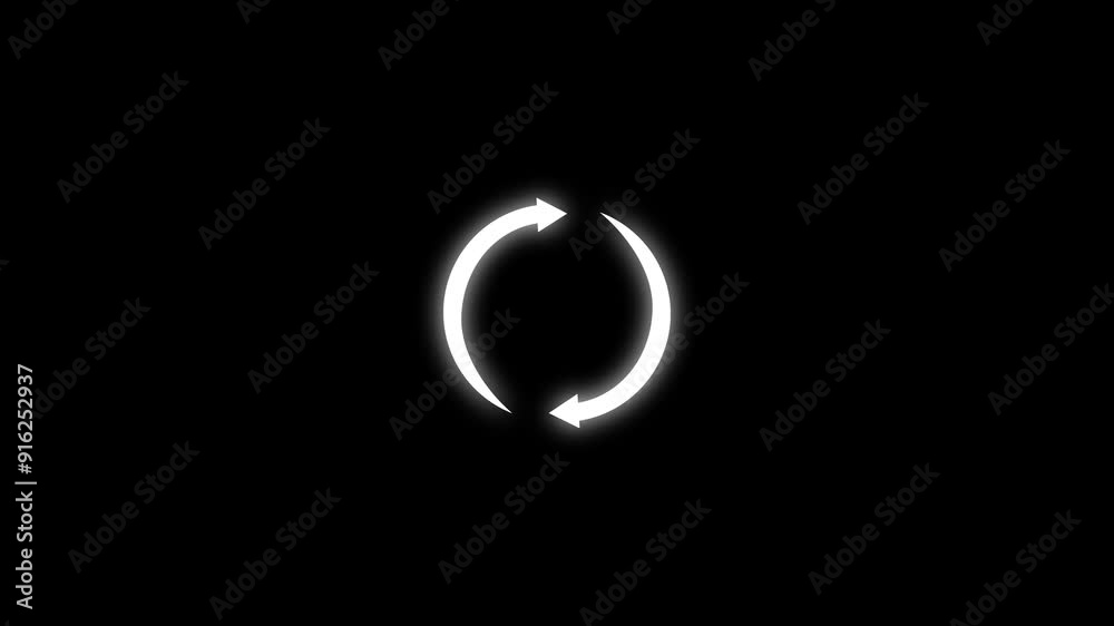 Reload icon animation . Rotating circular with arrows, simple reload icon animation. refresh Data icon concept and recycle bin animation. Reload icon animation . Rotating circular with arrows, simple reload icon animation. refresh Data icon concept and recycle bin animation.