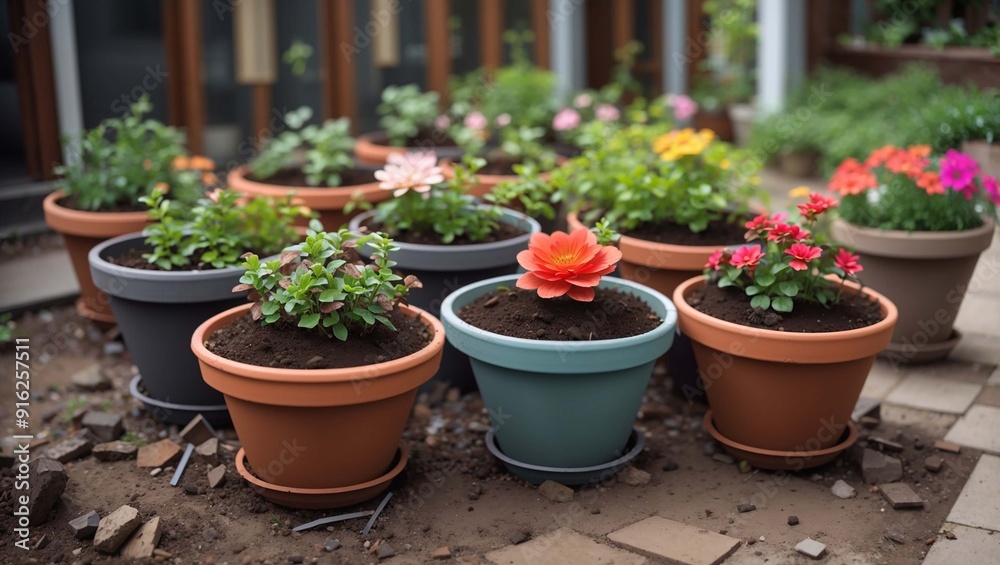 flowers in various shades of pink, yellow, and orange. flowers in various shades of pink, yellow, and orange.