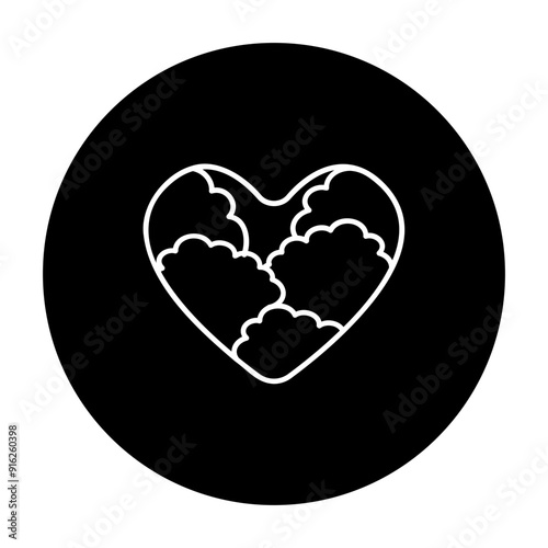 cloud with heart