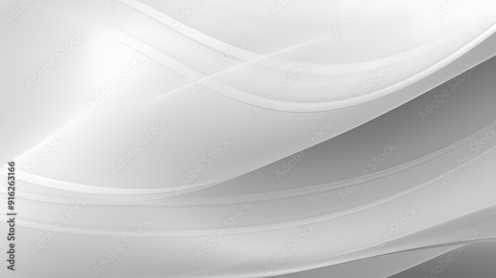 Soft gray and white wave-like abstract lines on a neutral background for contemporary design themes. Soft gray and white wave-like abstract lines on a neutral background for contemporary design themes.