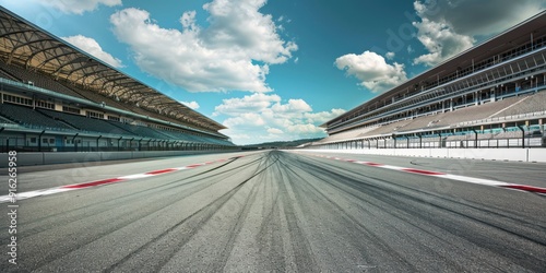 Race Track Empty