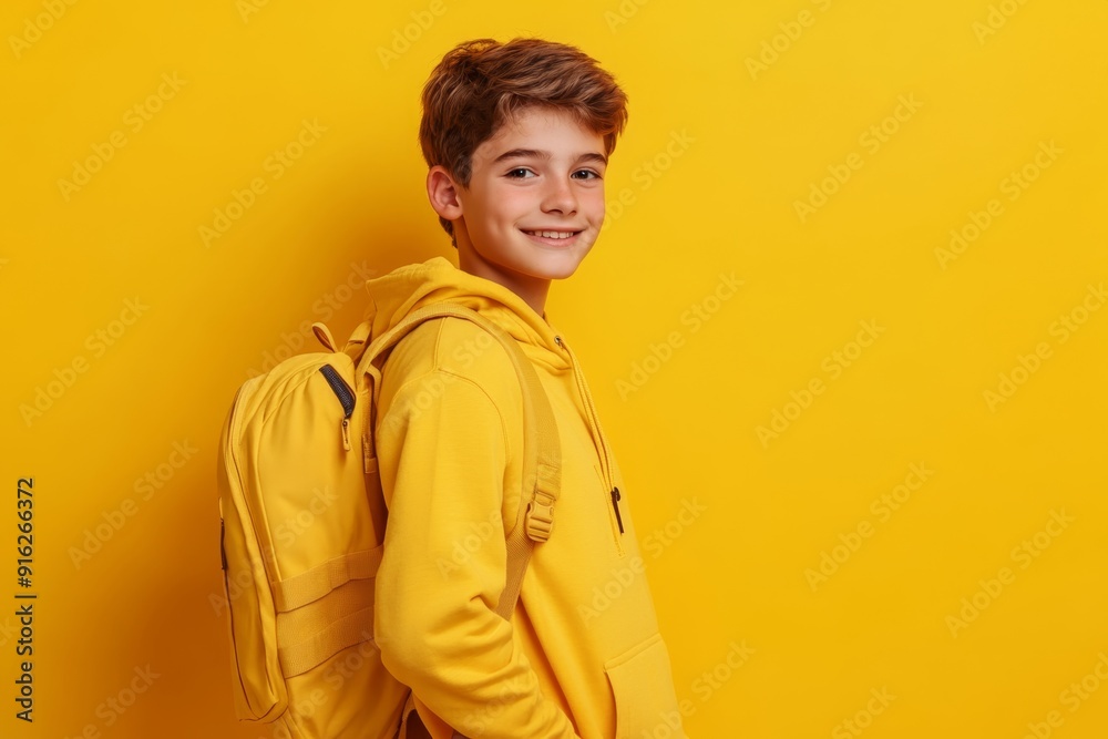 Little boy for back-to-school themes. School theme. Little boy for back-to-school themes. School theme.