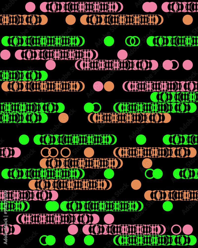 Naklejka premium abstract big data computer web internet pattern error glitch mozaic background vector layout banner editable