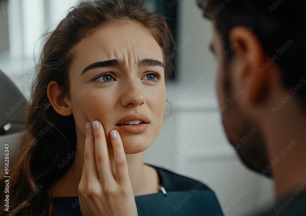 Woman Experiencing Dental Pain Woman Experiencing Dental Pain