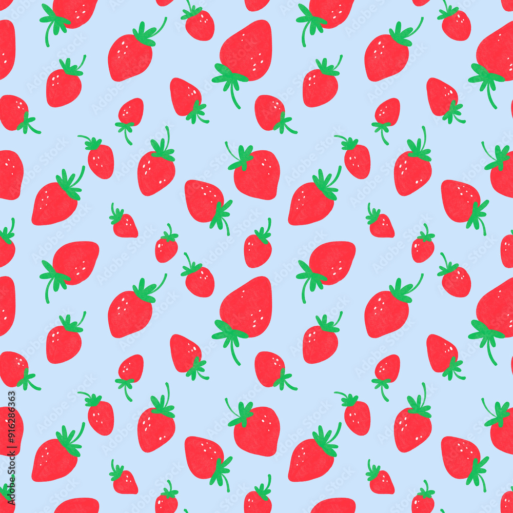 seamless pattern of strawberry for clothing repeatable background seamless pattern of strawberry for clothing repeatable background
