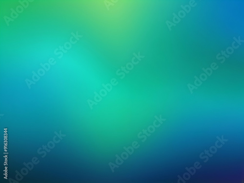 abstract neon Blue green winter background Blurred color gradient Defocused