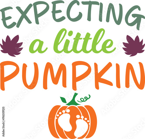 Expecting a little pumpkin T-Shirt, Coquette Halloween, Halloween Quotes, 
Fall Design, Spooky Season, Pumpkin T-shirt, October T-shirt, Funny Halloween Shirts, Cut File For Cricut And Silhouette photo