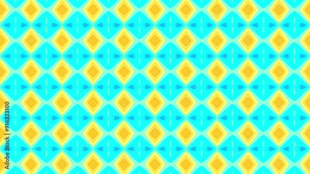 custom made wallpaper toronto digitalKaleidoscope seamless looped patterns motion graphics background.