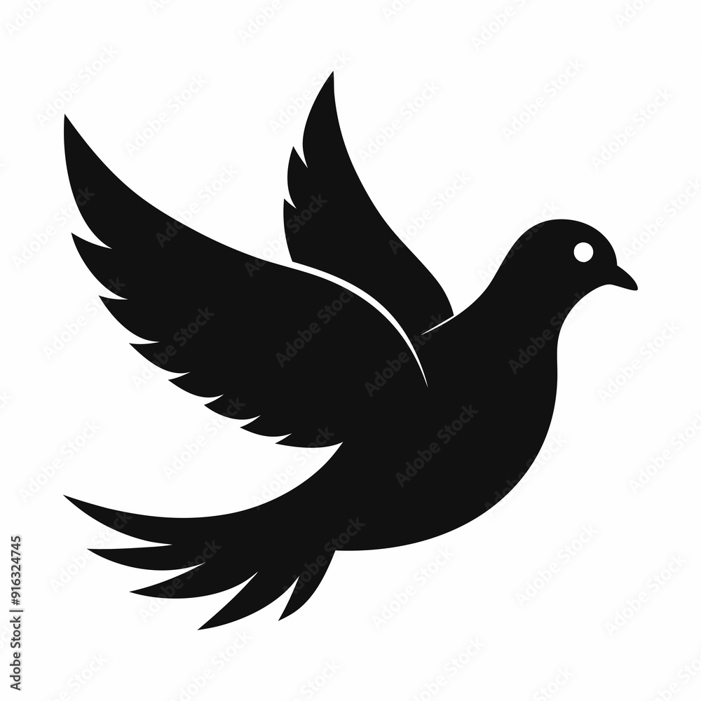 Dove of peace isolated on white background, dove vector illustration, bird on a branch vector art, dove silhouette, bird vector icon, bird on a branch line art, eps, dove on a branch cartoon Dove of peace isolated on white background, dove vector illustration, bird on a branch vector art, dove silhouette, bird vector icon, bird on a branch line art, eps, dove on a branch cartoon