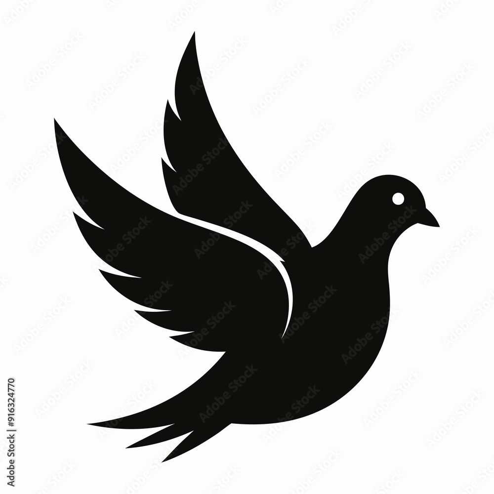 Dove of peace isolated on white background, dove vector illustration, bird on a branch vector art, dove silhouette, bird vector icon, bird on a branch line art, eps, dove on a branch cartoon Dove of peace isolated on white background, dove vector illustration, bird on a branch vector art, dove silhouette, bird vector icon, bird on a branch line art, eps, dove on a branch cartoon