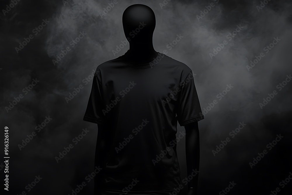 Mysterious Figure in Smoke