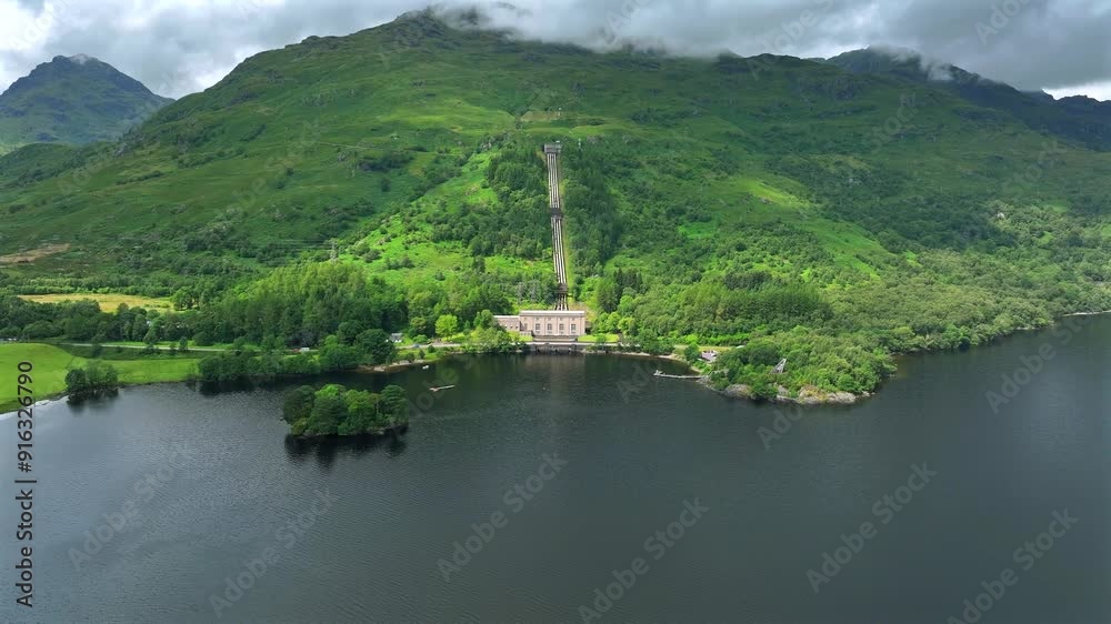Hydroelectric Power Station on the Shores of Loch Lomond Hydroelectric Power Station on the Shores of Loch Lomond