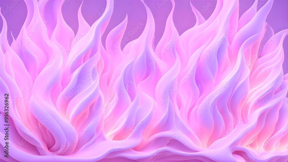 Fototapeta premium Mystic Blaze pink background shadow 3d wallpaper