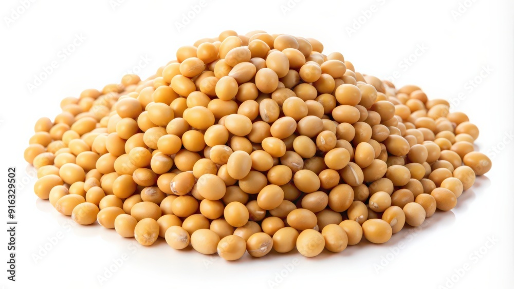Close up of isolated soybean on alpha background, Soybean, close up, isolated, organic, natural, ingredient, health, food Close up of isolated soybean on alpha background, Soybean, close up, isolated, organic, natural, ingredient, health, food