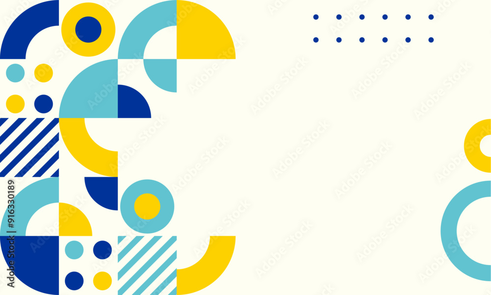 Fototapeta premium abstract mosaic flat design background