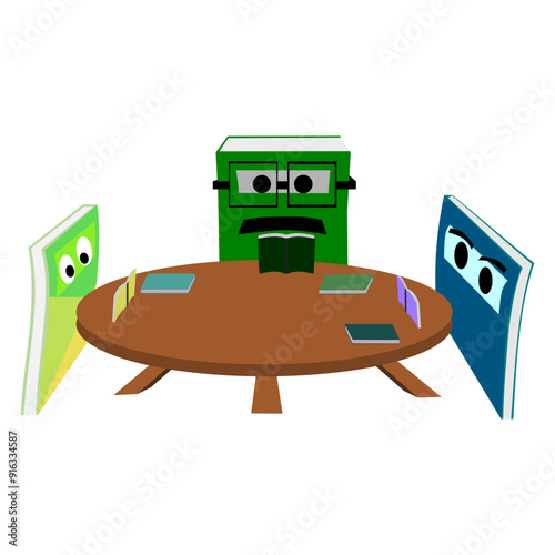 illustration about education  in vector 