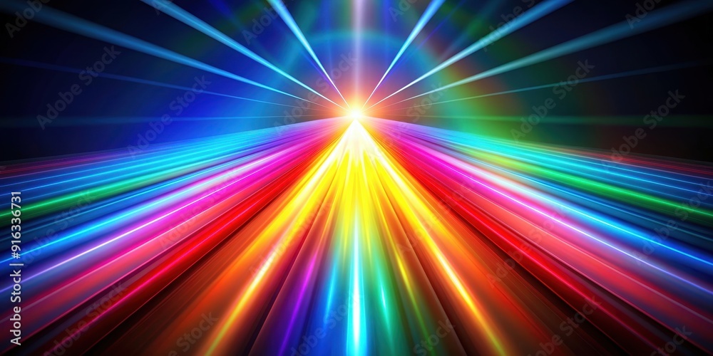 Colorful light show with beams of light shining through a prism, light, show, colorful, beams, shining, prism, spectrum Colorful light show with beams of light shining through a prism, light, show, colorful, beams, shining, prism, spectrum