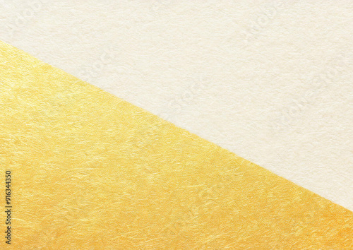 金色の和紙背景テクスチャー