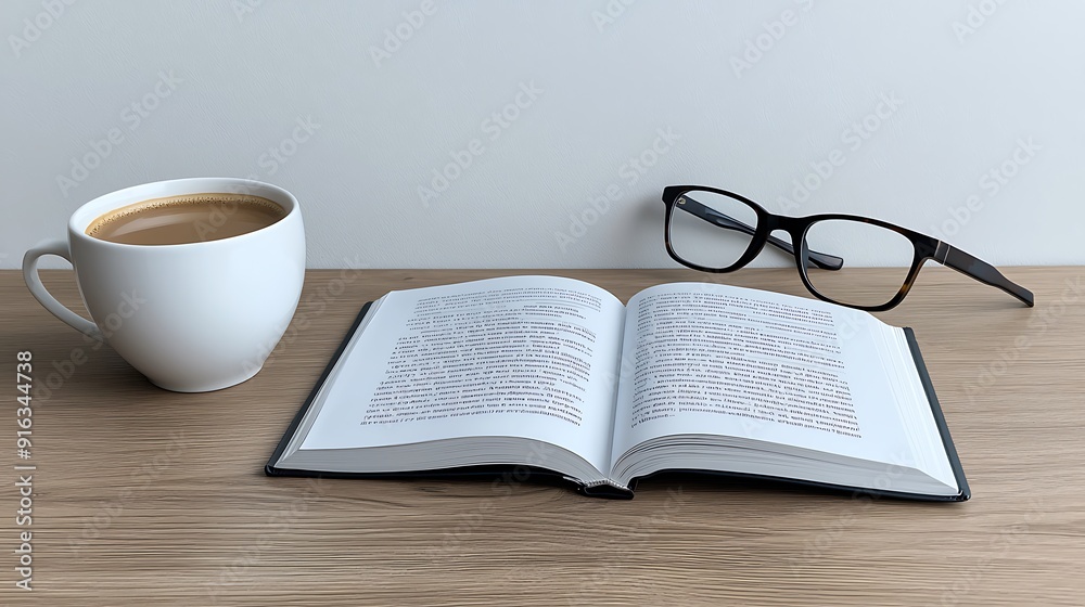 1. A realistic photo of a white poverty-themed book open on a wooden table, with glasses and a cup of coffee nearby, suggesting a study session focused on health disparities. 1. A realistic photo of a white poverty-themed book open on a wooden table, with glasses and a cup of coffee nearby, suggesting a study session focused on health disparities.