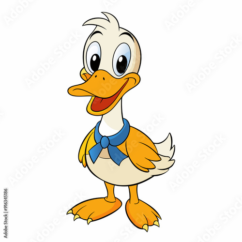 Duck isolated on white background, duck vector illustration, bird on a branch vector art, duck silhouette, bird vector icon, bird on a branch line art, eps, duck on a branch cartoon