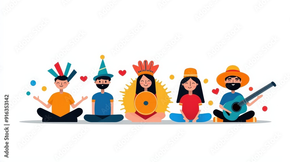 Fototapeta premium Language immersion cultural experiences