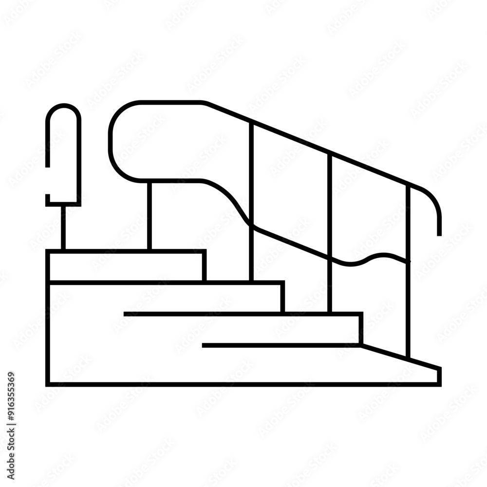 dynamic exercise ladder-bars line icon vector. dynamic exercise ladder-bars sign. isolated contour symbol black illustration dynamic exercise ladder-bars line icon vector. dynamic exercise ladder-bars sign. isolated contour symbol black illustration