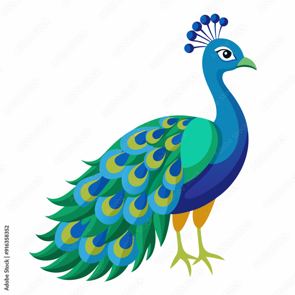 Peacock with feather isolated on white background, peacock vector illustration, bird on a branch vector art, peacock silhouette, bird vector icon, bird on a branch line art, eps, peacock on a branch c Peacock with feather isolated on white background, peacock vector illustration, bird on a branch vector art, peacock silhouette, bird vector icon, bird on a branch line art, eps, peacock on a branch c