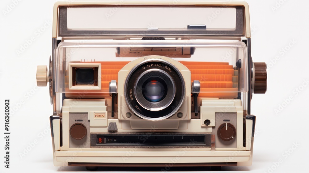 photograph of a Polaroid camera photo