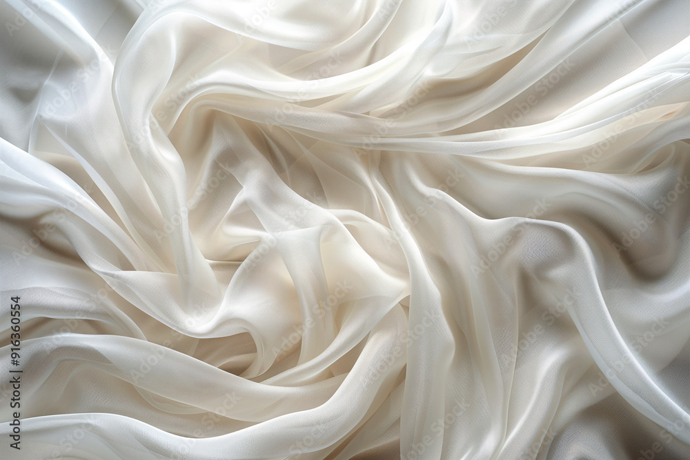 Flowing white silk waves creating an ethereal and dreamy abstract wallpaper, soft lighting accentuating the texture of the fabric Flowing white silk waves creating an ethereal and dreamy abstract wallpaper, soft lighting accentuating the texture of the fabric