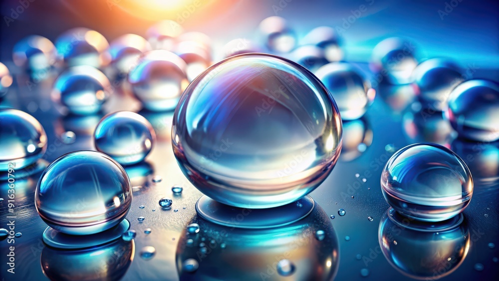 Round droplets of gel serum on background, beauty, skincare, serum, treatment, cosmetics,droplets Round droplets of gel serum on background, beauty, skincare, serum, treatment, cosmetics,droplets