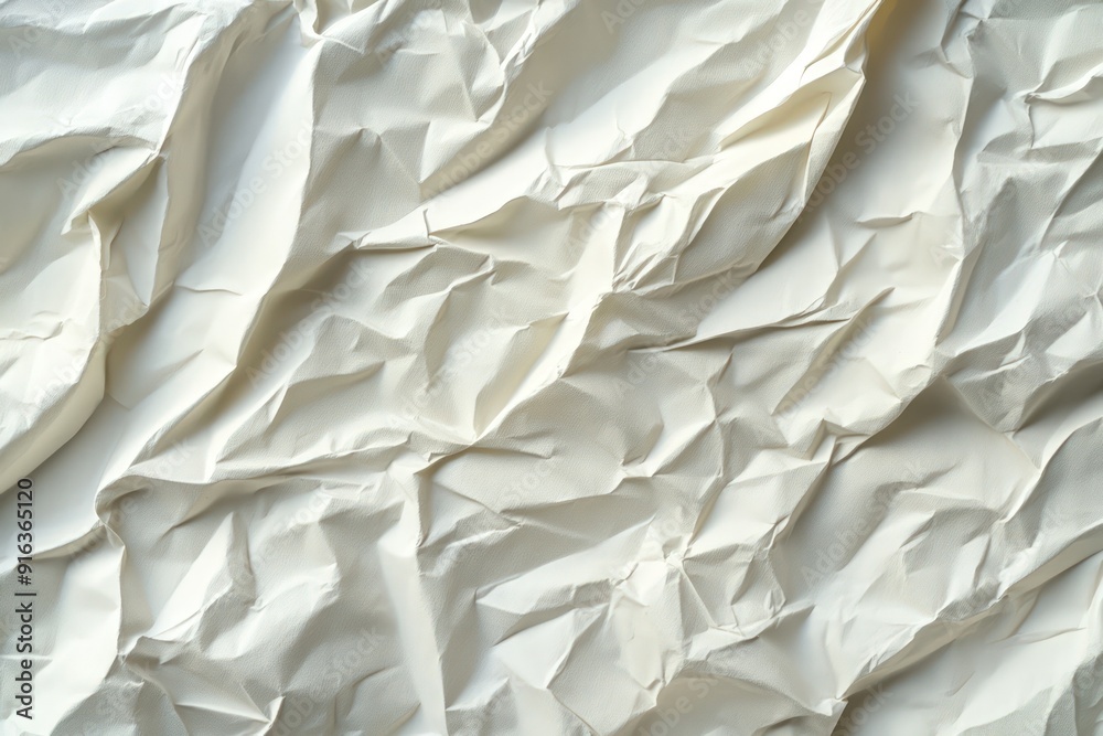 Abstract Crumpled Paper Texture Abstract Crumpled Paper Texture