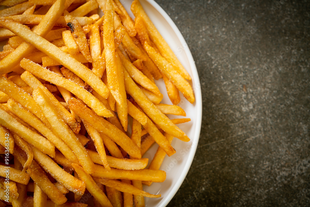 French fries with sour cream and ketchup French fries with sour cream and ketchup