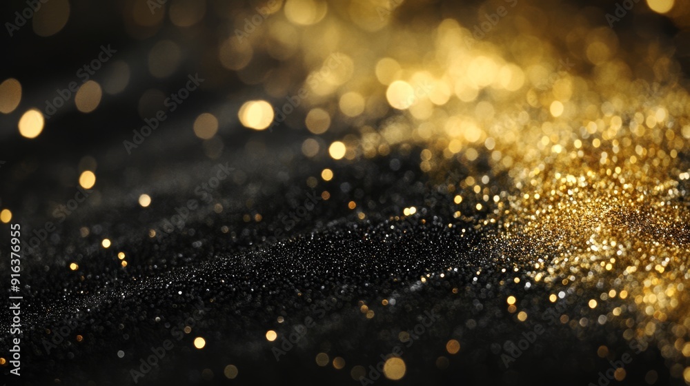Gold glitter background Gold glitter background