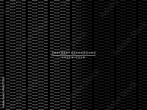 Black metal texture steel background. Luxurious steel ornament. Wire abstract background.