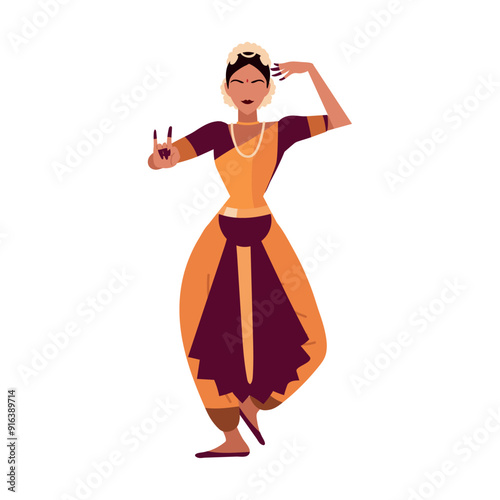 hindu female dance bharatanatyam