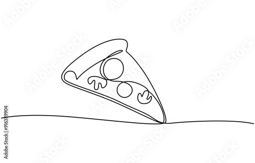 World food day holiday concept with earth or globe and plate, knife and fork. Single line art with text Food Day. Single one line drawing World food day concept Continuous line draw design graphic vec