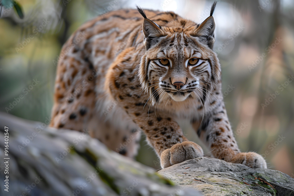 portrait of a big cat, wild cat