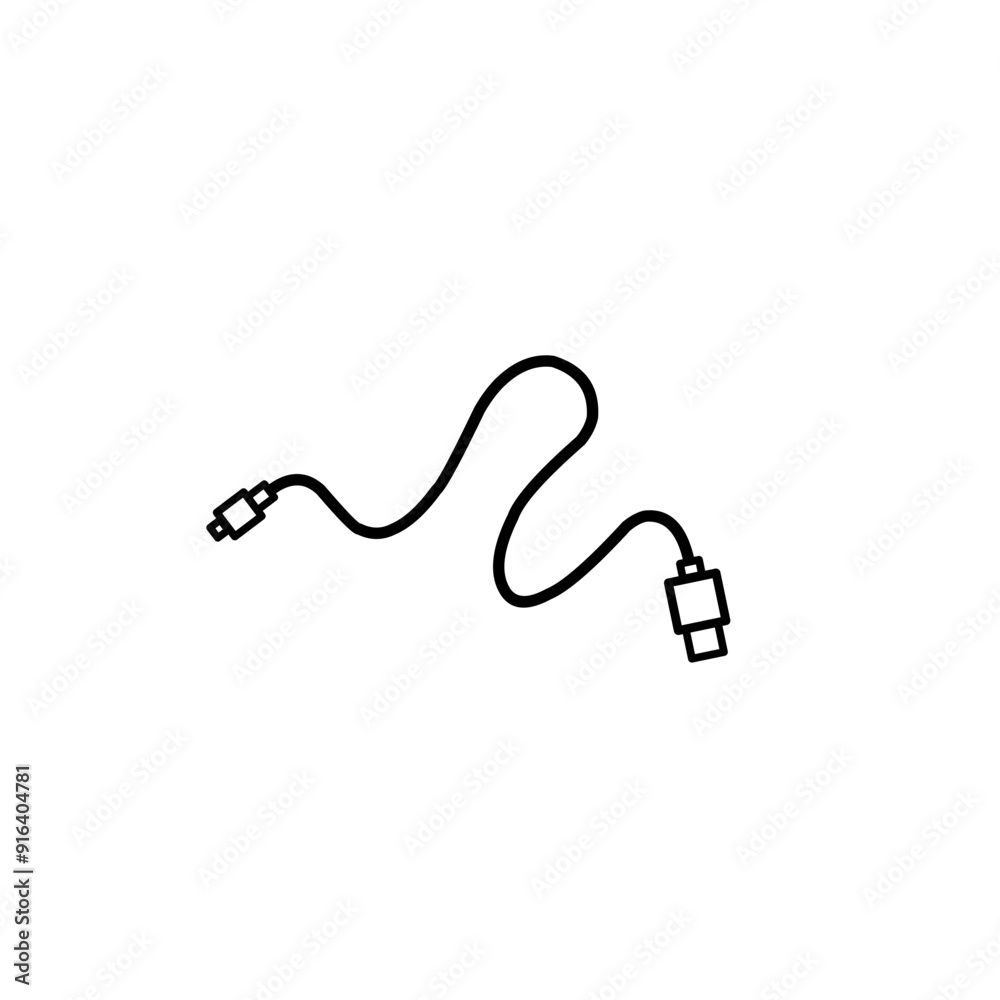 usb cable icon