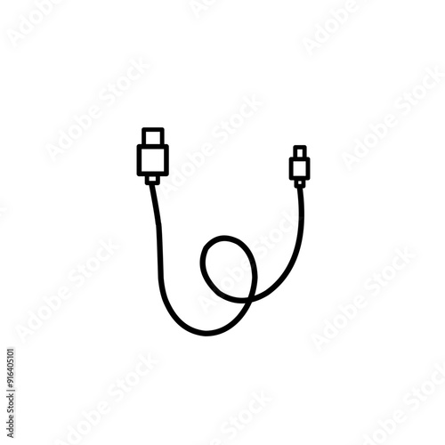 usb cable icon